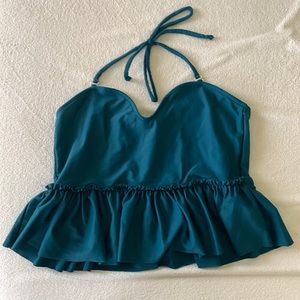Kortni Jeane sweet heart ruffle top